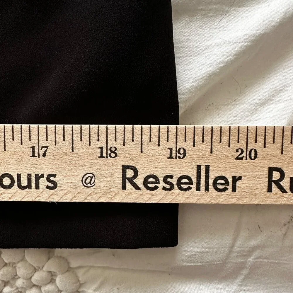 Banana Republic Women's Black Faux Wrap Skirt Size 6 New With Tags MSRP $69.99 - Picture 10 of 12